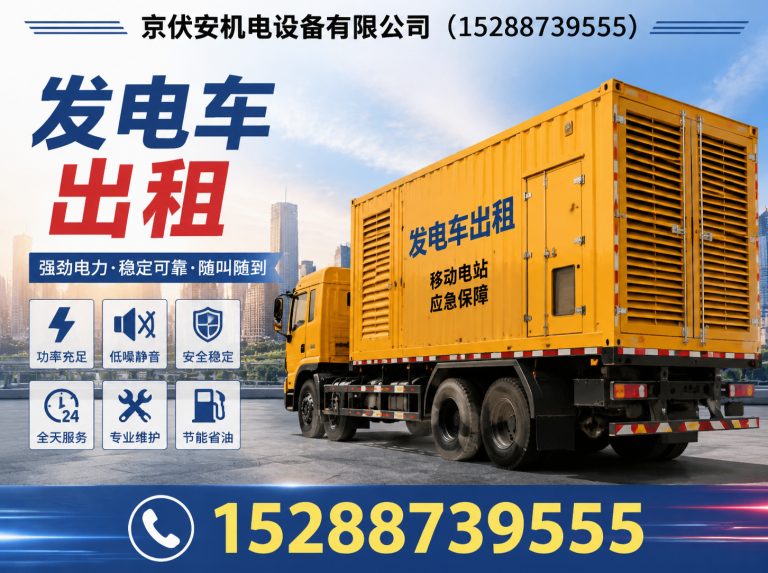 贵阳发电机租赁展示图